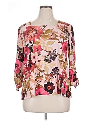 Allison Daley 3/4 Sleeve Blouse (view 1)