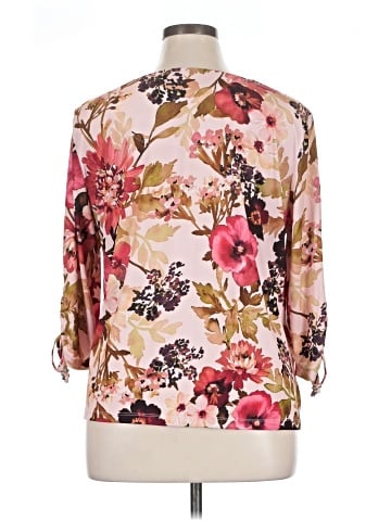 Allison Daley 3/4 Sleeve Blouse (view 2)