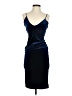 Missguided Solid Blue Cocktail Dress Size 4 - photo 1