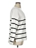 Bobeau Stripes White Pullover Sweater Size XL - photo 4