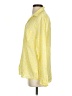 Gap Animal Print Yellow Long Sleeve Blouse Size S - photo 5