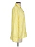 Gap Animal Print Yellow Long Sleeve Blouse Size S - photo 4