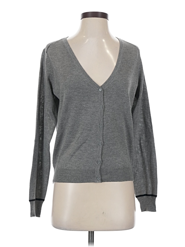 Pre-owned Vero Moda Cardigan Sweater In Gray