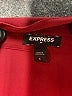 Express Outlet 100% Polyester Burgundy Long Sleeve Blouse Size S - photo 7
