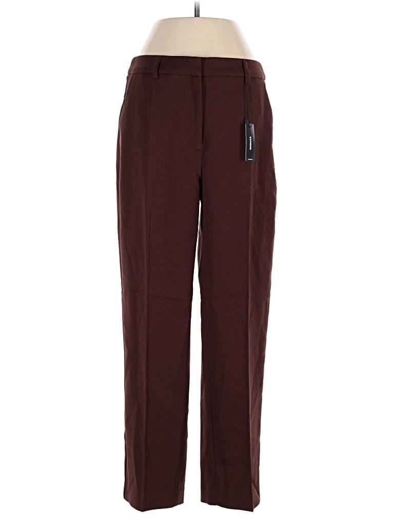 Express Casual Pants In Burgundy