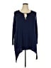 Brina & Em Blue Long Sleeve Blouse Size 2X - photo 1
