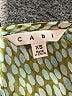 CAbi 100% Polyester Green Short Sleeve T-Shirt Size XS - photo 7