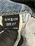 Shein Blue Denim Shorts Size 27 waist - photo 3