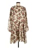 Wilfred 100% Polyester Floral Tan Casual Dress Size M - photo 1