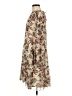 Wilfred 100% Polyester Floral Tan Casual Dress Size M - photo 5