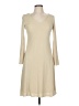 Talbots Solid Ivory Casual Dress Size 6 - photo 1