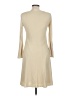 Talbots Solid Ivory Casual Dress Size 6 - photo 2