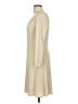 Talbots Solid Ivory Casual Dress Size 6 - photo 5