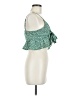 Shein 100% Polyester Green Sleeveless Blouse Size M - photo 4