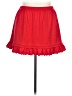 Unbranded Solid Red Casual Skirt Size XL - photo 1