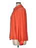 T Tahari 100% Polyester Orange Long Sleeve Blouse Size XL - photo 5