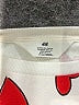 H&M Hearts Ivory Sweatshirt Size 6 - photo 3