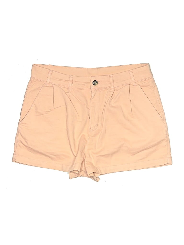 Pre-owned Free People Khaki Shorts In Tan