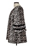 Unbranded 100% Polyester Animal Print Silver 3/4 Sleeve Blouse Size L - photo 5