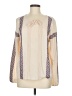 Carmar 100% Polyester Ivory Long Sleeve Blouse Size M - photo 1