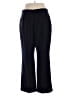 Le Suit 100% Polyester Blue Black Dress Pants Size 18 - photo 2