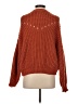 Elodie 100% Acrylic Solid Orange Pullover Sweater Size S - photo 2