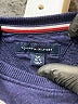 Tommy Hilfiger 100% Cotton Chevron-herringbone Blue Pullover Sweater Size 6 - 7 - photo 3