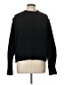 Topshop Solid Black Turtleneck Sweater Size 12 - photo 1