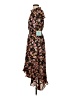 CeCe 100% Polyester Floral Black Casual Dress Size S - photo 5