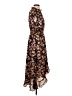 CeCe 100% Polyester Floral Black Casual Dress Size S - photo 4
