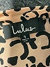Lulus Animal Print Pink Short Sleeve Blouse Size S - photo 7