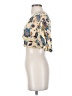 A.L.C. 100% Cotton Ivory 3/4 Sleeve Blouse Size 2 - photo 5