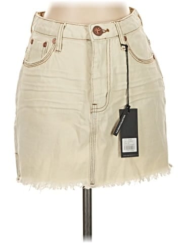 ONE X ONETEASPOON Denim Skirt (view 1)