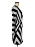 Twiggy Chevron-herringbone Silver Cocktail Dress Size M - photo 4