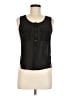Active 100% Polyester Black Sleeveless Blouse Size M - photo 1
