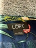 Ann Taylor LOFT 100% Rayon Floral Blue Casual Pants Size 6 - photo 7