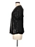 Savanna Jane 100% Polyester Black Short Sleeve Blouse Size M - photo 5
