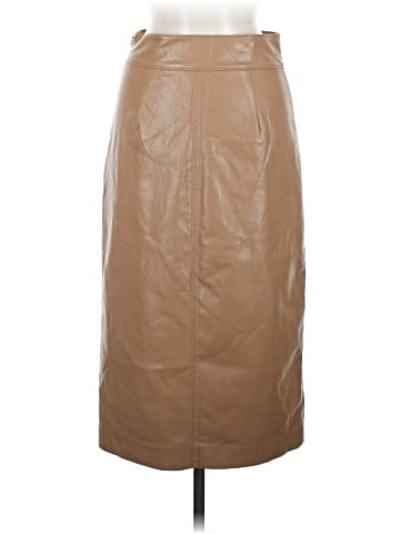 Elie Tahari Faux Leather Skirt (view 2)