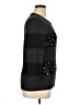 Ann Taylor LOFT Outlet 100% Cotton Stars Black Pullover Sweater Size XL - photo 4