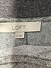 Ann Taylor LOFT Gray Pullover Sweater Size M - photo 7