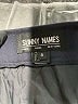 SUNNY NAMES Solid Black Blue Formal Skirt Size 4 - photo 4