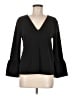 Ann Taylor Black Long Sleeve Blouse Size M - photo 1