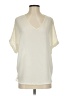 Alya 100% Polyester Ivory Short Sleeve T-Shirt Size S - photo 1