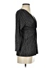 NY Collection 100% Polyester Gray 3/4 Sleeve Top Size XS - photo 4