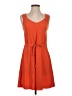 Athleta Solid Orange Casual Dress Size XXS - photo 1