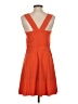 Athleta Solid Orange Casual Dress Size XXS - photo 2