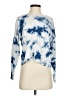 Splendid Tie-dye Blue Long Sleeve Top Size S - photo 1