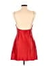 M.use Solid Red Cocktail Dress Size L - photo 2