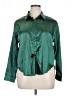 Unbranded 100% Polyester Green Long Sleeve Blouse Size XL - photo 1