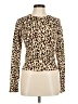 XXI Animal Print Tan Pullover Sweater Size M - photo 1